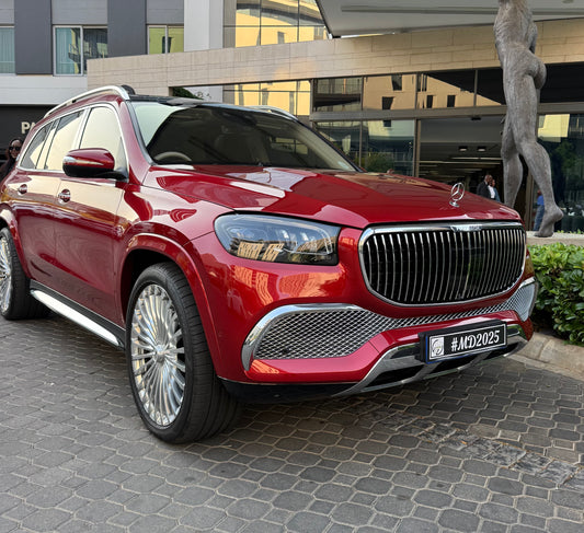 GLS600 Maybach Burgundy