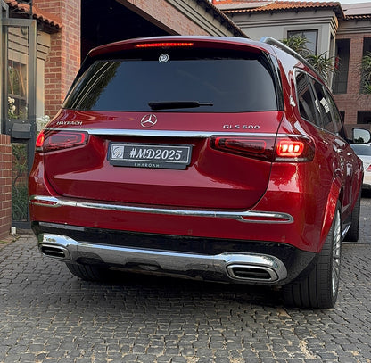 GLS600 Maybach Burgundy