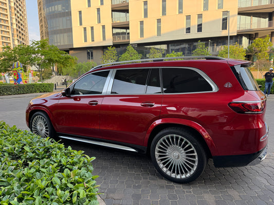 GLS600 Maybach Burgundy