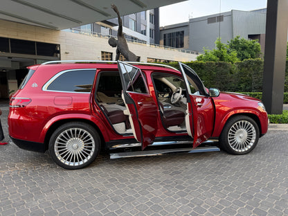 GLS600 Maybach Burgundy